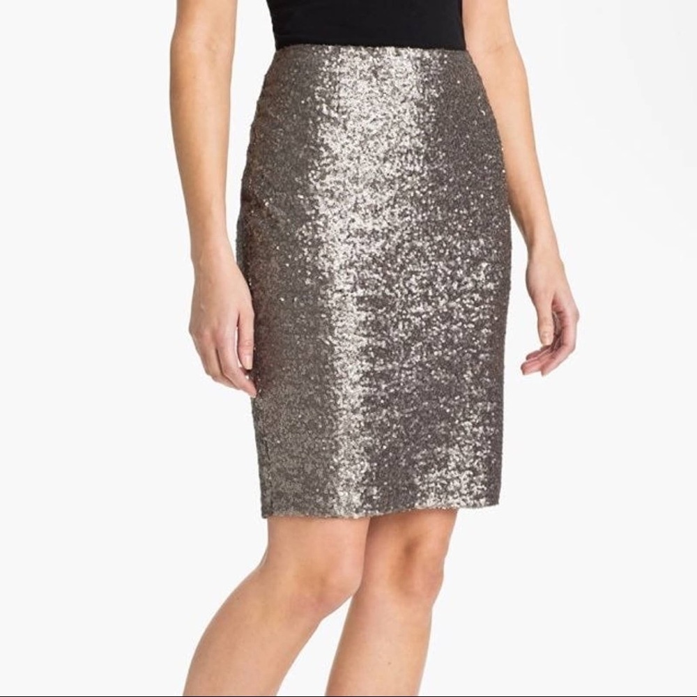 Nordstrom Sequin pencil skirt